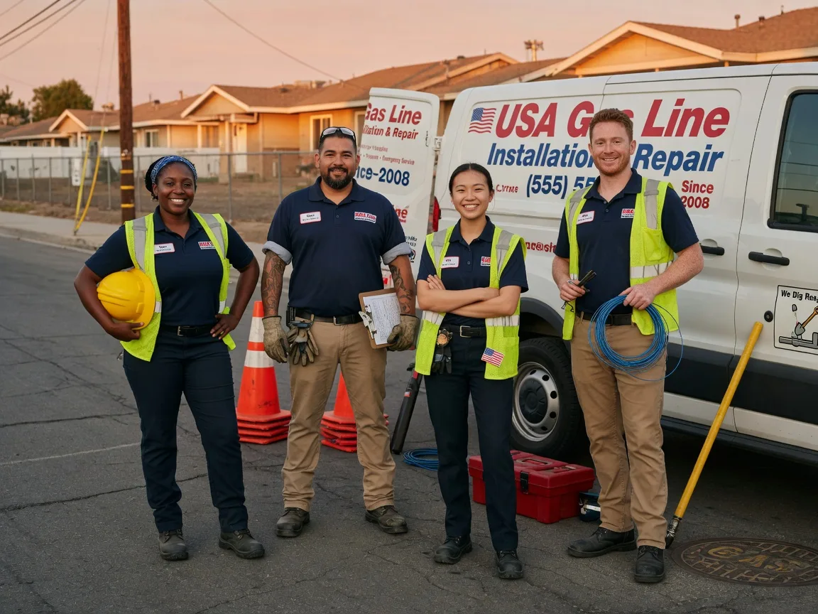 Gas Line Installation company in Constantine, MI